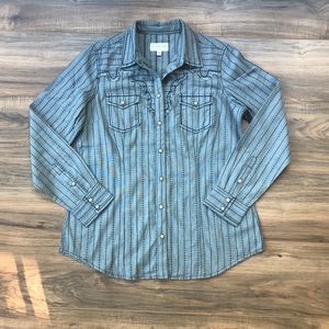 Medium Ryan Michael Designer Button Up